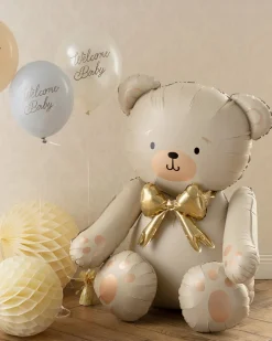 Teddybjörn Sittande Folieballong 84 cm