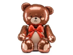 Teddybjörn Stående Folieballong 88 cm