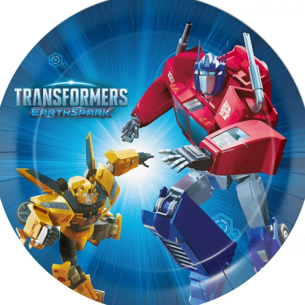 Transformers - Tallrikar 8-pack