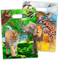 Tropisk Safari - Kalaspåsar 8-pack