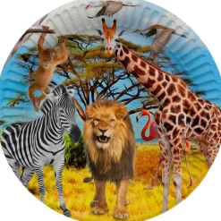 Tropisk Safari - Tallrikar 8-pack