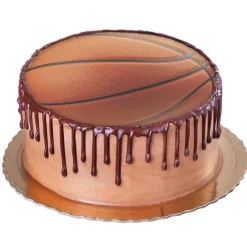 Tårtbild Basketboll - Oblat 20 cm