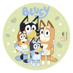 Tårtbild Bluey - Sockerpasta 20 cm