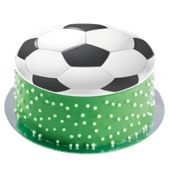 Tårtbild Fotboll - Oblat 20 cm