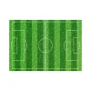 Tårtbild Fotbollsplan - Sockerpasta 15 x 21 cm
