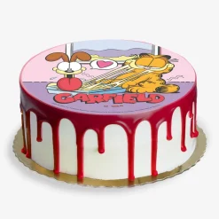 Tårtbild Garfield - Oblat 20 cm