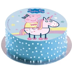 Tårtbild Peppa Pig - Oblat 20 cm (C)