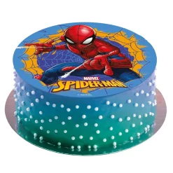 Tårtbild Spiderman - Oblat 20 cm