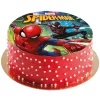 Tårtbild Spiderman - Sockerpasta 20 cm