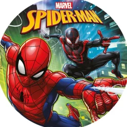Tårtbild Spiderman - Sockerpasta 20 cm