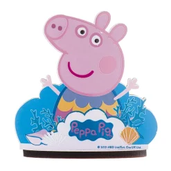 Tårtdekoration i trä - Peppa Pig 12 cm