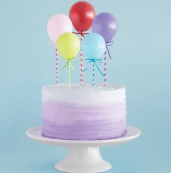 Tårtdekorationskit Ballonger 5-pack