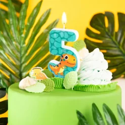 Tårtljus Dinosaurie 1-6 år