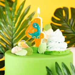 Tårtljus Dinosaurie 1-6 år