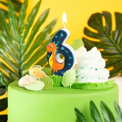 Tårtljus Dinosaurie 1-6 år