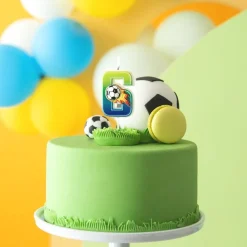 Tårtljus Fotboll 6 år