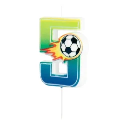 Tårtljus Fotboll 5 år