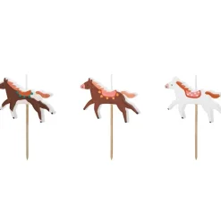 Tårtljus Hästar 3-pack