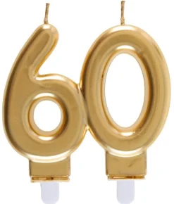 Tårtljus i Guld 60 år