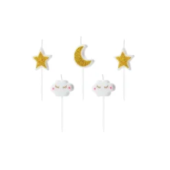 Tårtljus - Little Star 5-pack