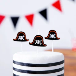 Tårtljus - Pirat Party 5-pack