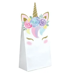 Unicorn Babyshower - Kalaspåsar i papp 8-pack