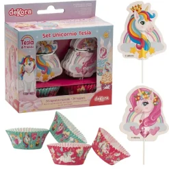 Unicorn - Muffinskit 48 delar
