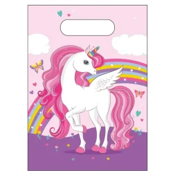 Unicorn Rainbow - Kalaspåsar 6-pack