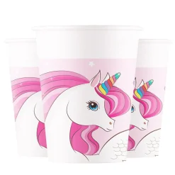 Unicorn Rainbow - Pappmuggar 8-pack