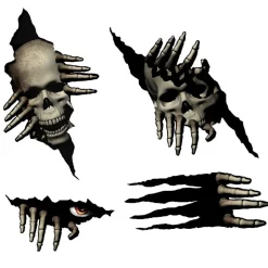 Väggklistermärken Halloween 4-pack