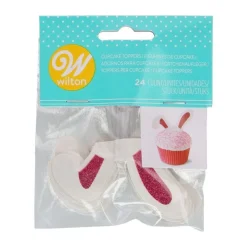 Wilton - Cake Toppers Kaninöron 24-pack