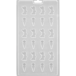 Wilton Candy Mold - Kaniner och Morötter