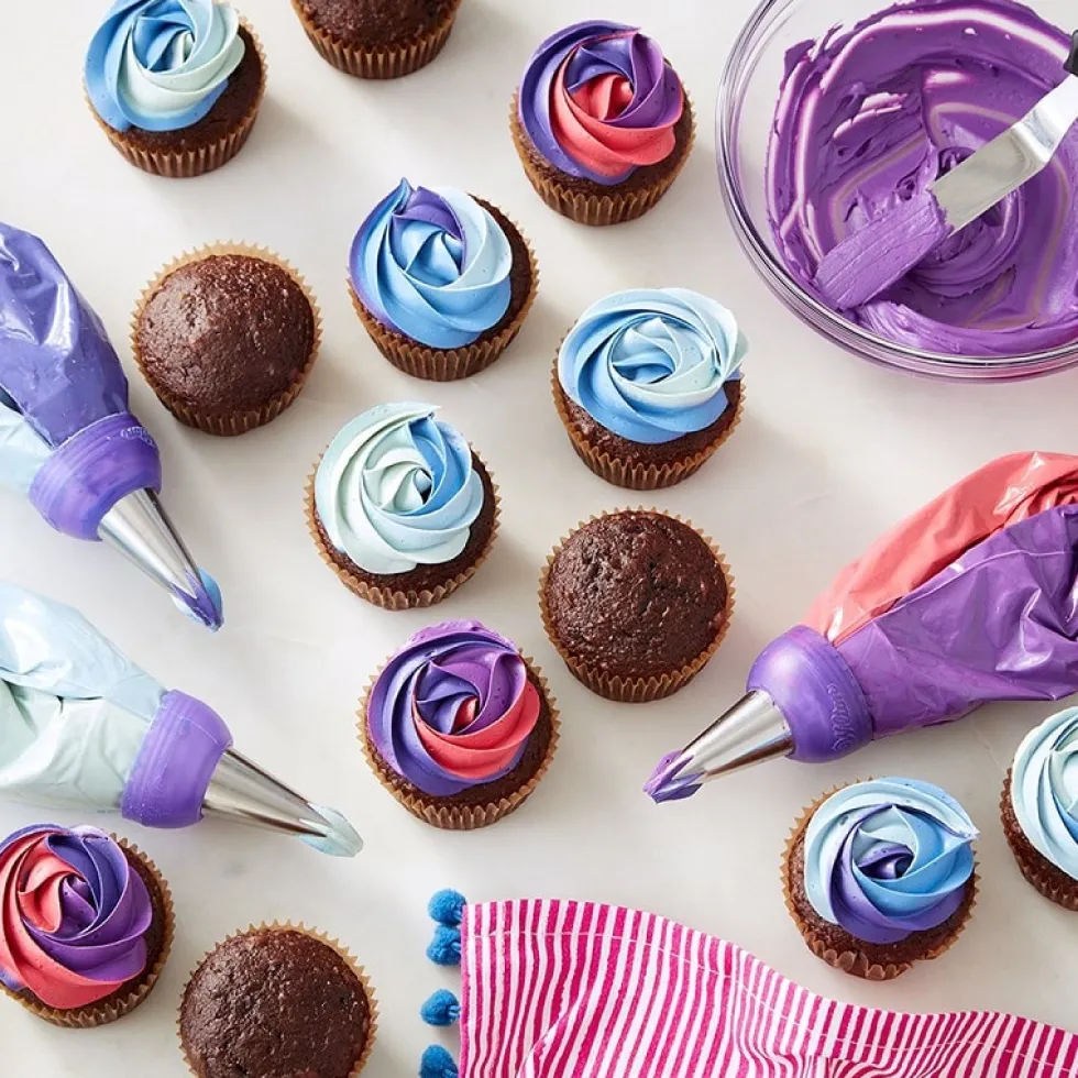 Wilton - Color Swirl Spritsset