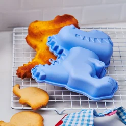 Wilton dinosauriebakset i silikon, 3 delar