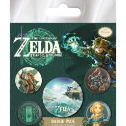 Zelda - Knappar Tears of the Kingdom 5-pack